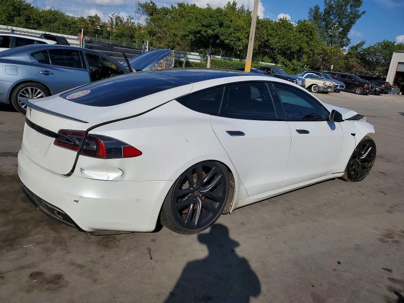 Photo 3 from auction – 2021 TESLA MODEL S with VIN 5YJSA1E60MF437237