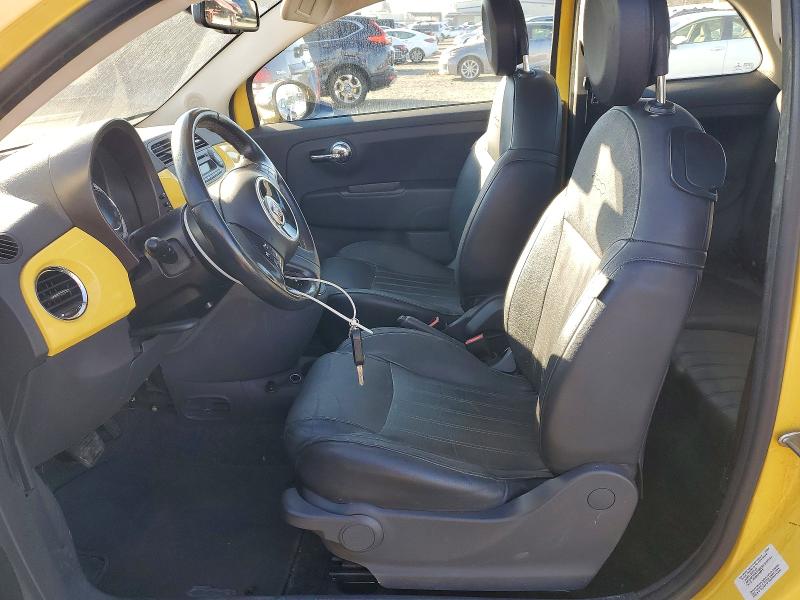Photo 7 from auction – 2012 FIAT 500 LOUNGE with VIN 3C3CFFCR7CT106613
