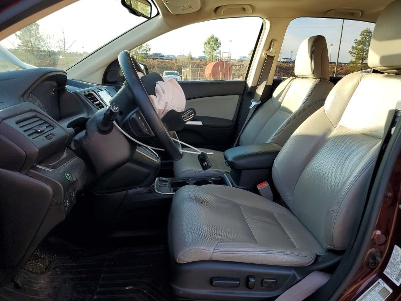 Photo 7 from auction – 2015 HONDA CR-V EXL with VIN 5J6RM4H73FL054513