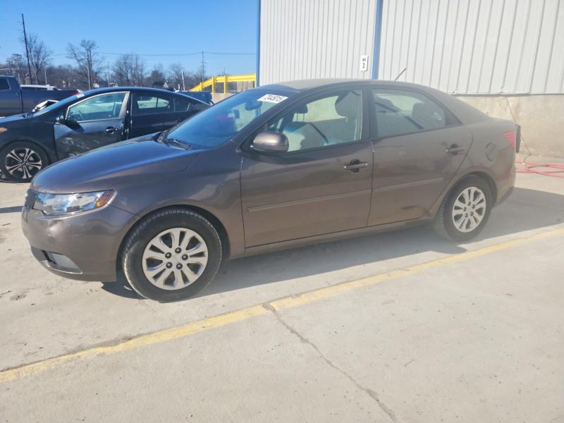 KIA FORTE EX 2013 with VIN KNAFU4A28D5730606 - Photo from auction