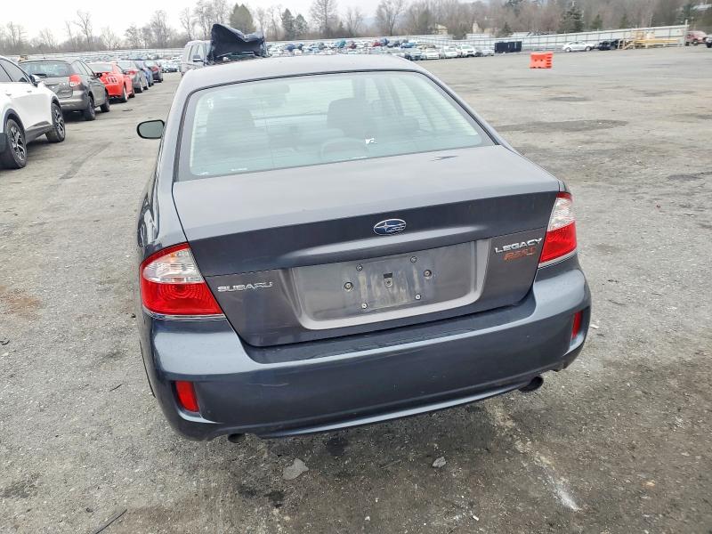 Photo 6 from auction – 2008 SUBARU LEGACY 2.5 with VIN 4S3BL626987224844