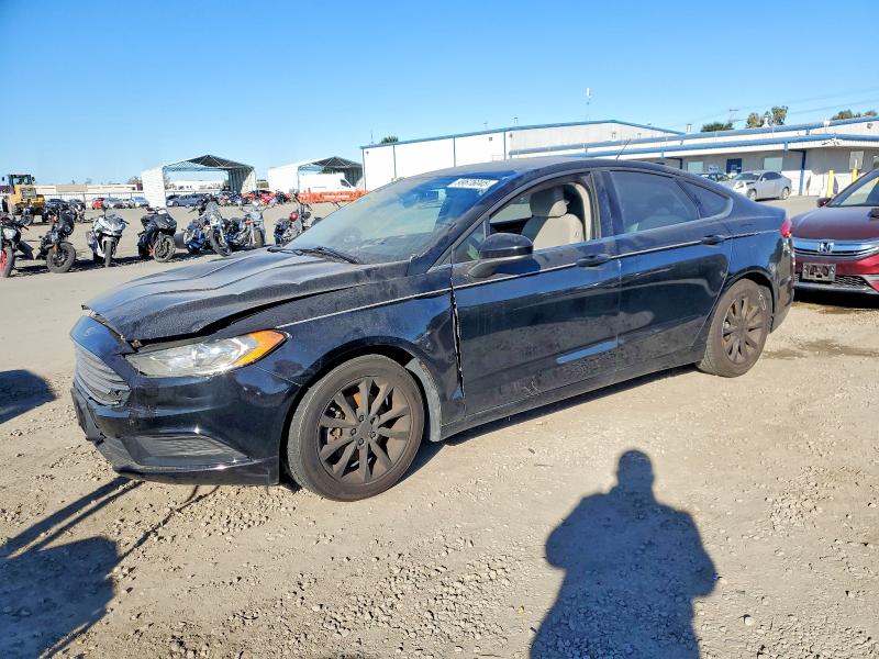 FORD FUSION SE 2017 with VIN 3FA6P0HDXHR137350 - Photo from auction