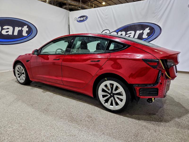 Photo 2 from auction – 2022 TESLA MODEL 3 with VIN 5YJ3E1EA3NF304146