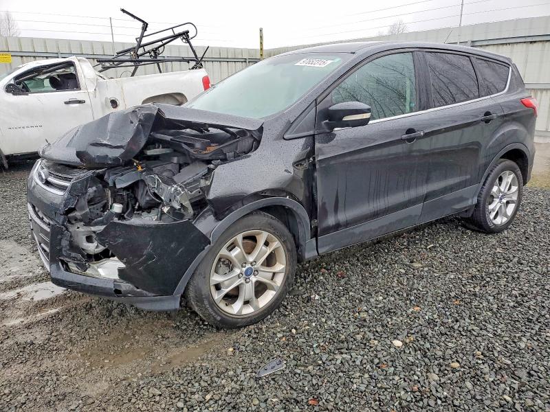 FORD ESCAPE SEL 2013 with VIN 1FMCU9H93DUA53729 - Photo from auction