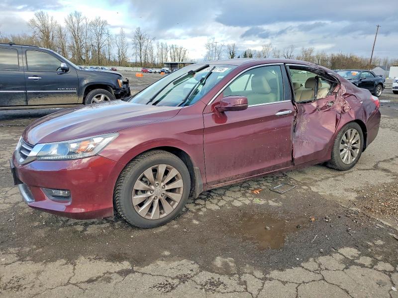 HONDA ACCORD EXL 2014 with VIN 1HGCR2F89EA199581 - Photo from auction