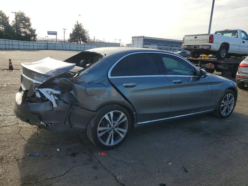 Photo 3 from auction – 2019 MERCEDES-BENZ C with VIN WDDWF8EB7KR481886