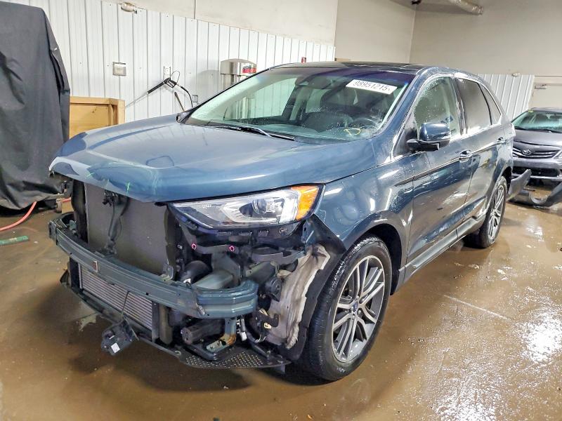 FORD EDGE TITAN 2019 with VIN 2FMPK3K98KBC00675 - Photo from auction