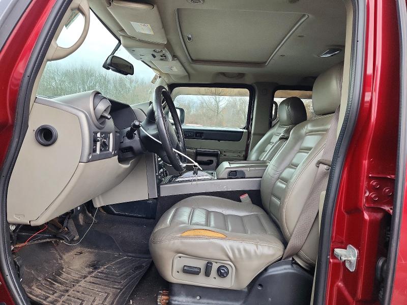 Photo 7 from auction – 2003 HUMMER H2 with VIN 5GRGN23U13H140329