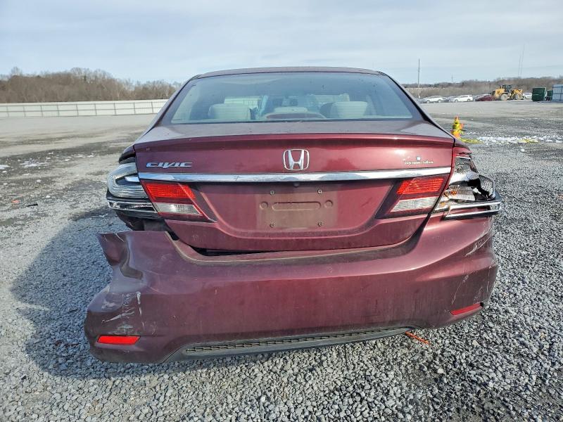 Photo 6 from auction – 2014 HONDA CIVIC LX with VIN 19XFB2F5XEE071367