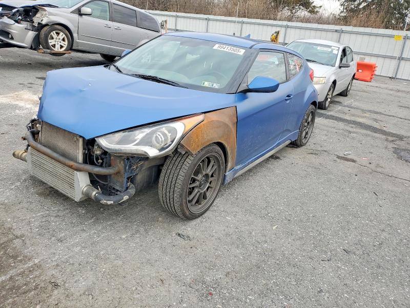 HYUNDAI VELOSTER T 2016 with VIN KMHTC6AE3GU257296 - Photo from auction