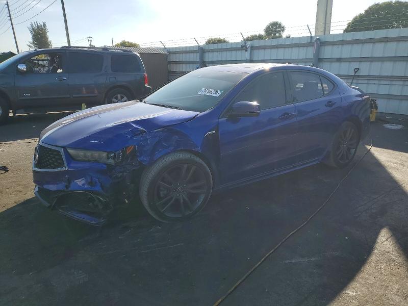 ACURA TLX 2018 with VIN 19UUB2F60JA006073 - Photo from auction