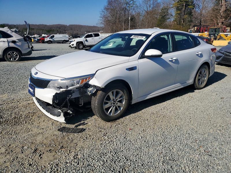 KIA OPTIMA LX 2018 with VIN 5XXGT4L39JG244393 - Photo from auction