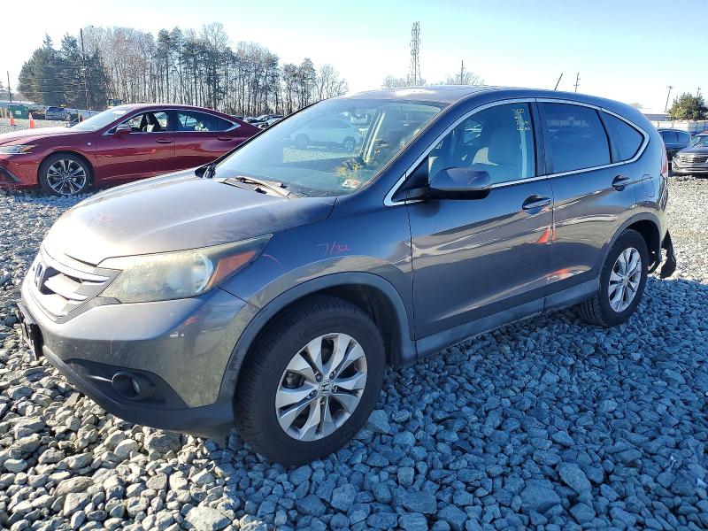 HONDA CR-V EX 2013 with VIN 2HKRM4H50DH688321 - Photo from auction
