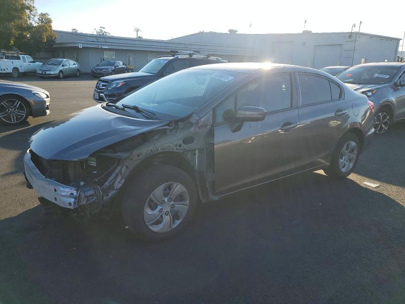 HONDA CIVIC 2015 with VIN 19XFB2F53FE288406 - Photo from auction