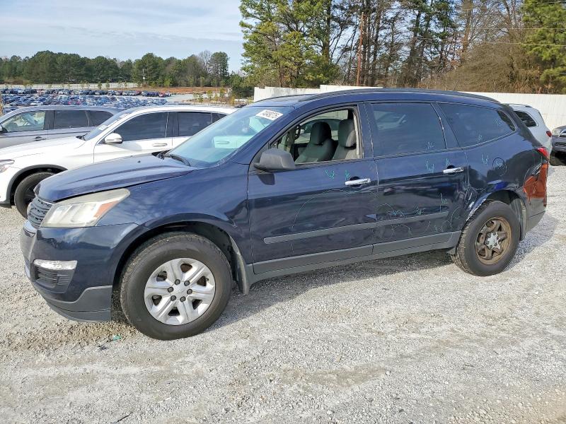 CHEVROLET TRAVERSE 2017 with VIN 1GNKRFED0HJ219079 - Photo from auction