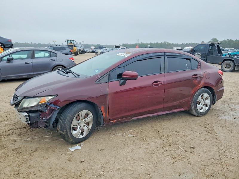 HONDA CIVIC 2013 with VIN 2HGFB2F52DH560026 - Photo from auction
