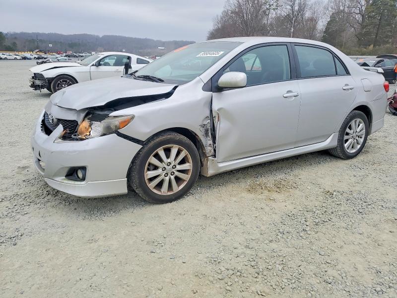 TOYOTA COROLLA 2010 with VIN 2T1BU4EE2AC454833 - Photo from auction