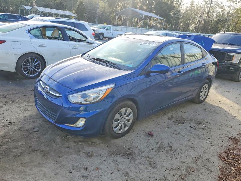 HYUNDAI ACCENT SE 2017 with VIN KMHCT4AE7HU243195 - Photo from auction