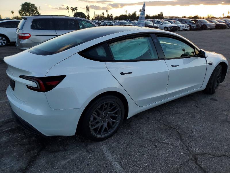 Photo 3 from auction – 2025 TESLA MODEL 3 with VIN 5YJ3E1EA7SF892029