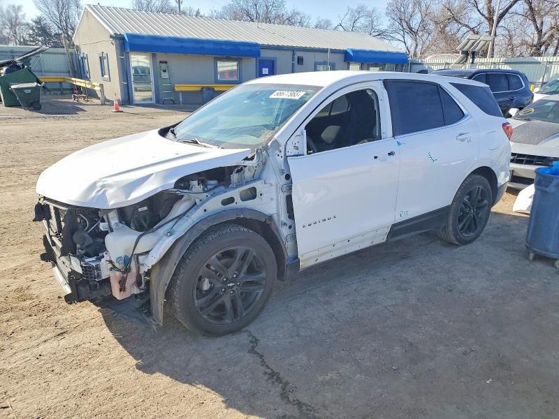 CHEVROLET EQUINOX LT 2021 with VIN 3GNAXKEV8ML356714 - Photo from auction