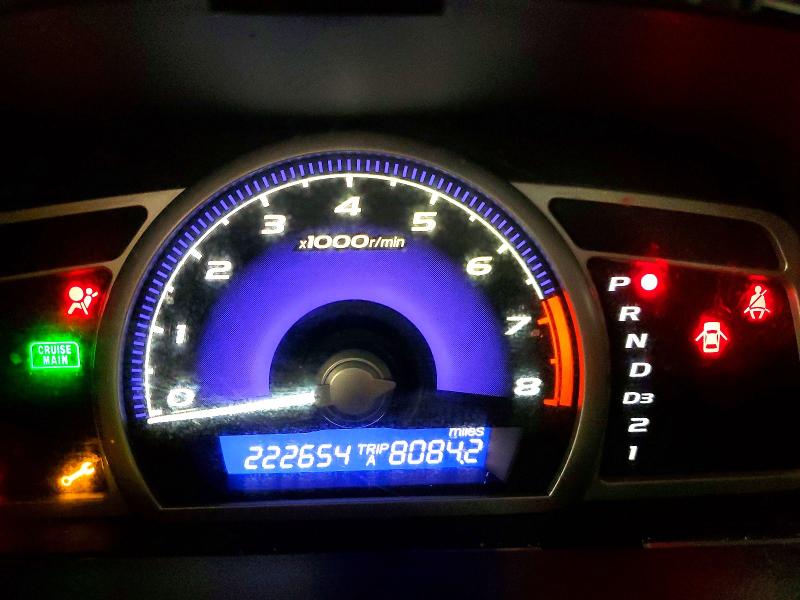 Photo 9 from auction – 2009 HONDA CIVIC LX with VIN 19XFA16509E011617