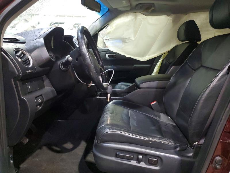 Photo 7 from auction – 2010 HONDA PILOT EXL with VIN 5FNYF4H67AB013817