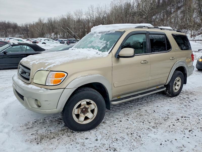 TOYOTA SEQUOIA SR 2002 with VIN 5TDZT34A12S072490 - Photo from auction