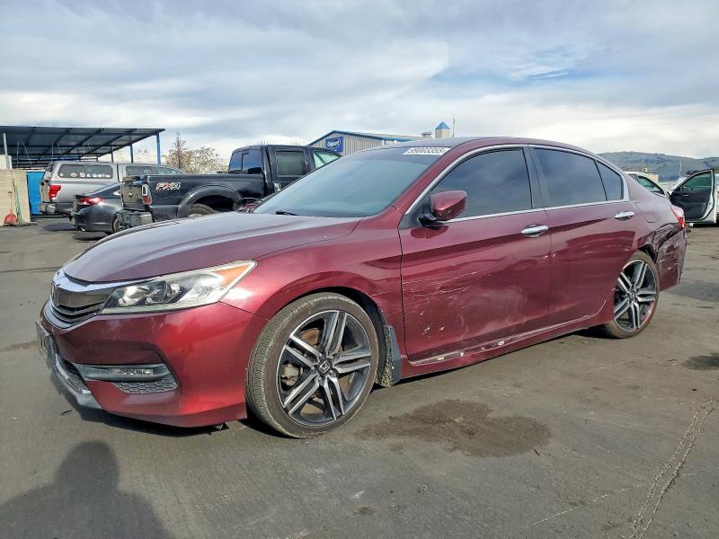 HONDA ACCORD SPO 2016 with VIN 1HGCR2F57GA080288 - Photo from auction