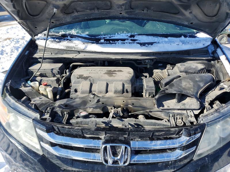 Photo 12 from auction – 2017 HONDA ODYSSEY with VIN 5FNRL5H64HB019331