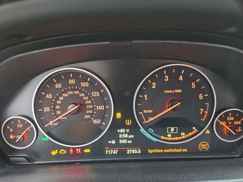 Photo 9 from auction – 2014 BMW 335 XI with VIN WBA3B9G59ENR90537