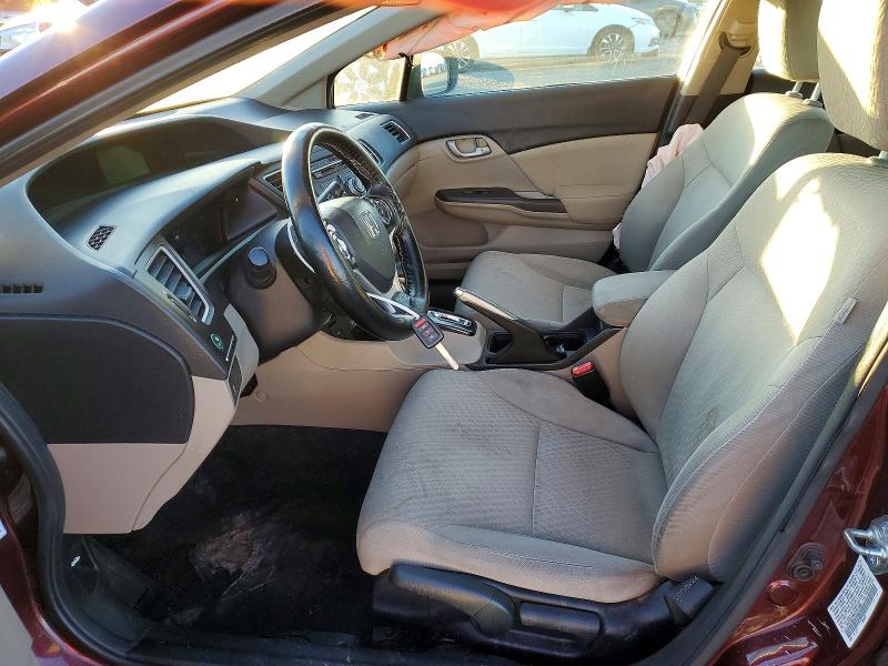 Photo 7 from auction – 2014 HONDA CIVIC with VIN 19XFB2F55EE207596