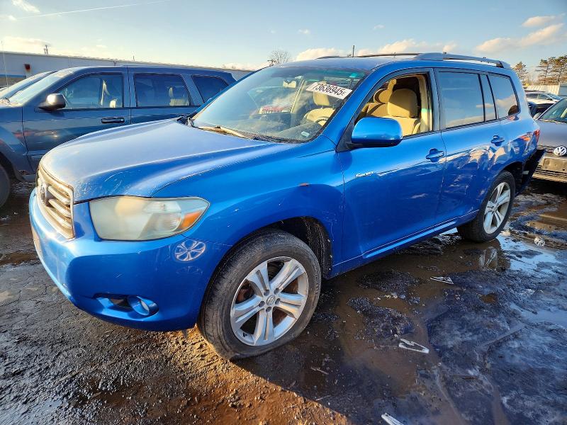TOYOTA HIGHLANDER 2008 with VIN JTEES43A782010368 - Photo from auction