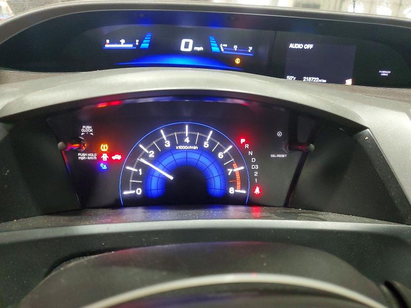 Photo 9 from auction – 2012 HONDA CIVIC EX with VIN 19XFB2F87CE312616