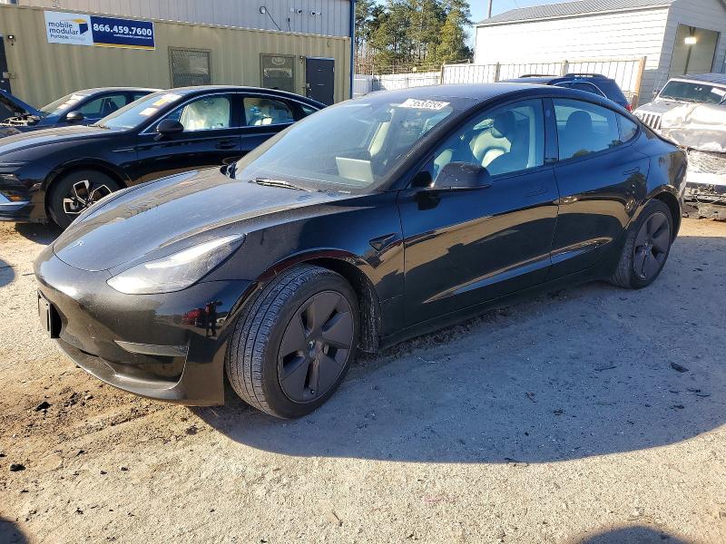 TESLA MODEL 3 2022 with VIN 5YJ3E1EA6NF369007 - Photo from auction
