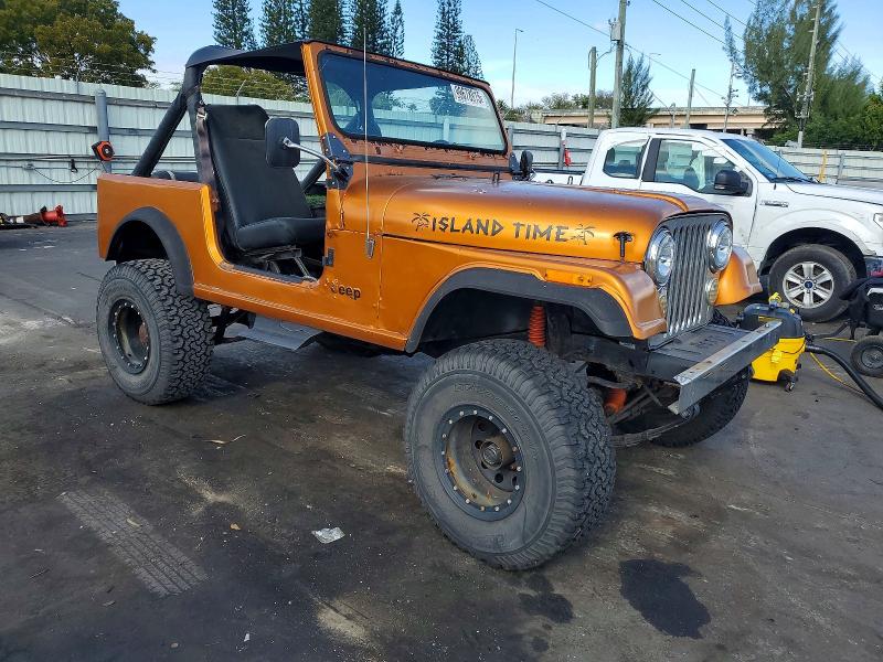 Photo 4 from auction – 1985 JEEP JEEP CJ7 with VIN 1JCCF87EXFT185045