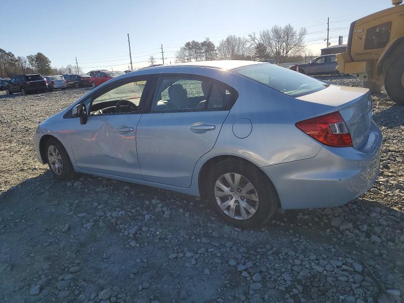Photo 2 from auction – 2012 HONDA CIVIC LX with VIN 19XFB2F57CE082727