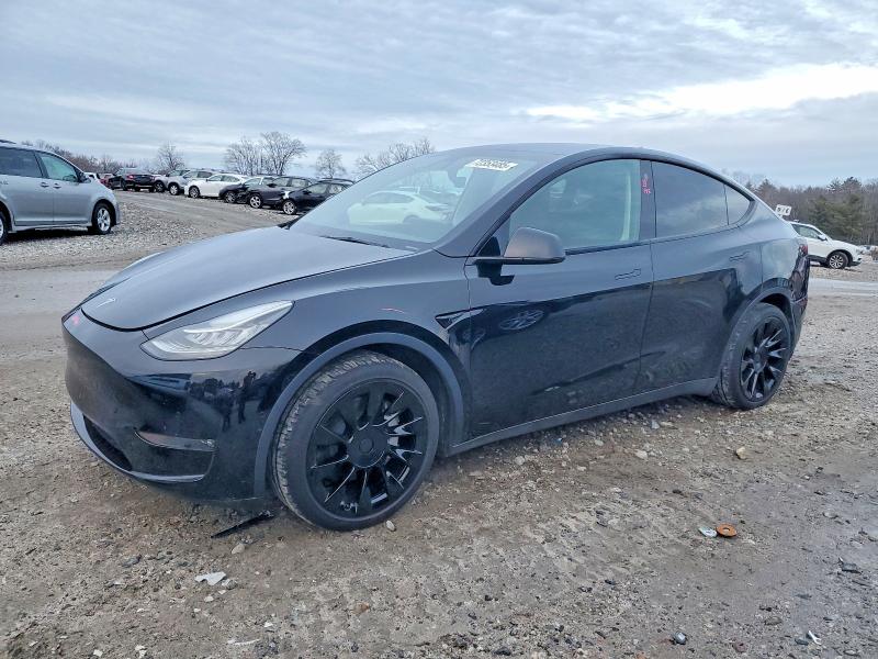 TESLA MODEL Y 2022 with VIN 7SAYGDEE1NF446521 - Photo from auction