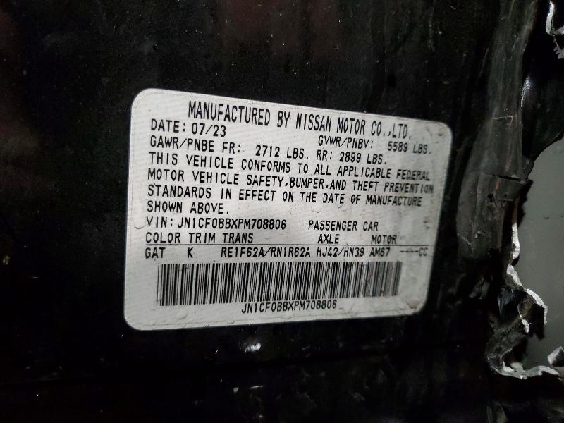Photo 14 from auction – 2023 NISSAN ARIYA with VIN JN1CF0BBXPM708806