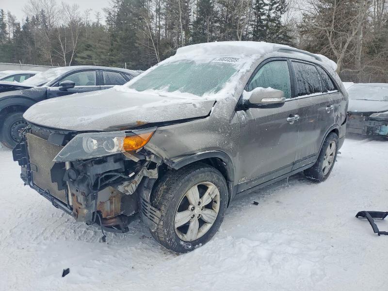 KIA SORENTO EX 2013 with VIN 5XYKUDA2XDG424208 - Photo from auction