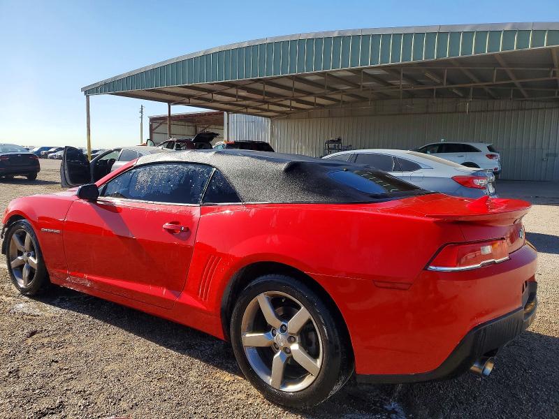 Photo 2 from auction – 2015 CHEVROLET CAMARO with VIN 2G1FD3D32F9269340