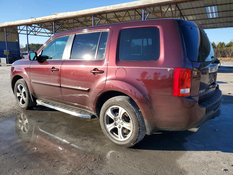 Photo 2 from auction – 2014 HONDA PILOT EXL with VIN 5FNYF3H57EB021522
