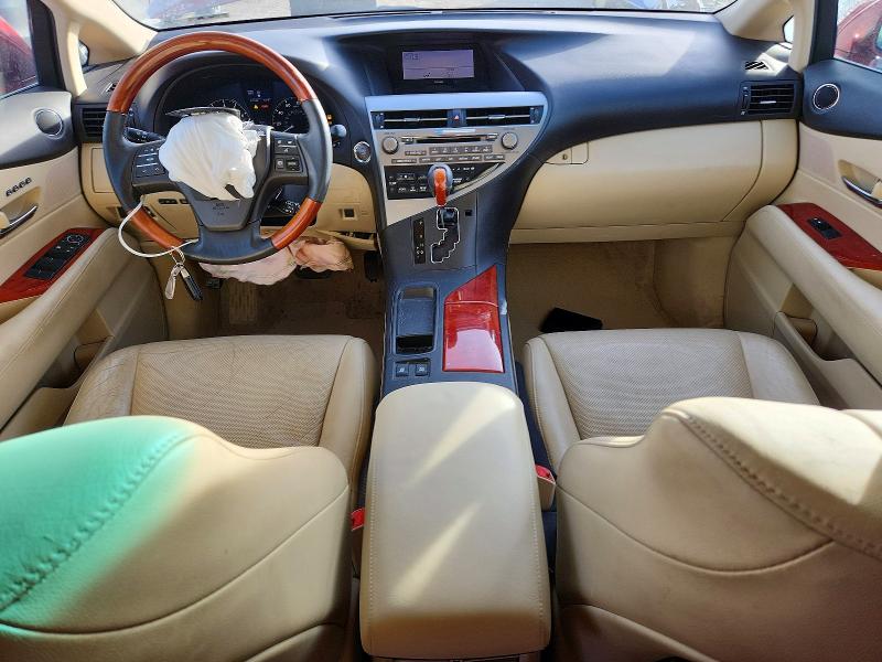 Photo 8 from auction – 2010 LEXUS RX 350 with VIN 2T2BK1BA8AC077118