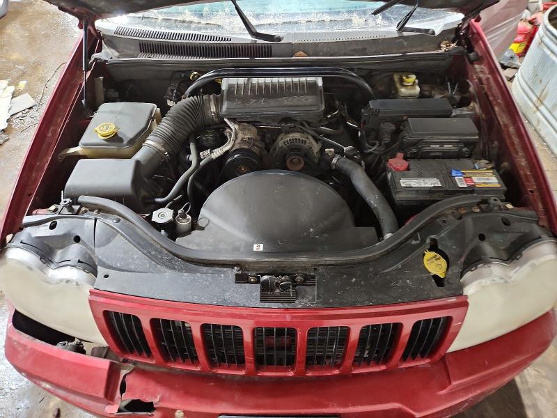 Photo 12 from auction – 2005 JEEP GRAND CHER with VIN 1J4GR48K55C643106