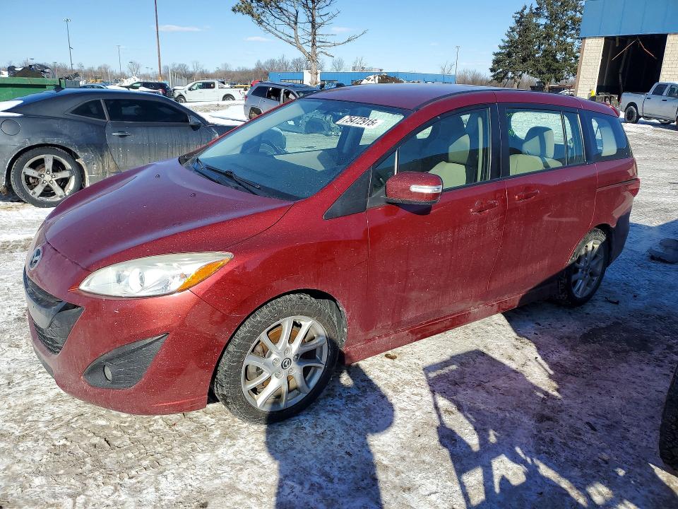 MAZDA 5 TOURING 2014 with VIN JM1CW2CL1E0175698 - Photo from auction