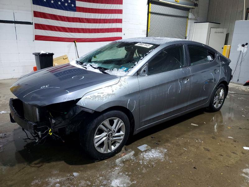 HYUNDAI ELANTRA SE 2019 with VIN KMHD84LF2KU786943 - Photo from auction