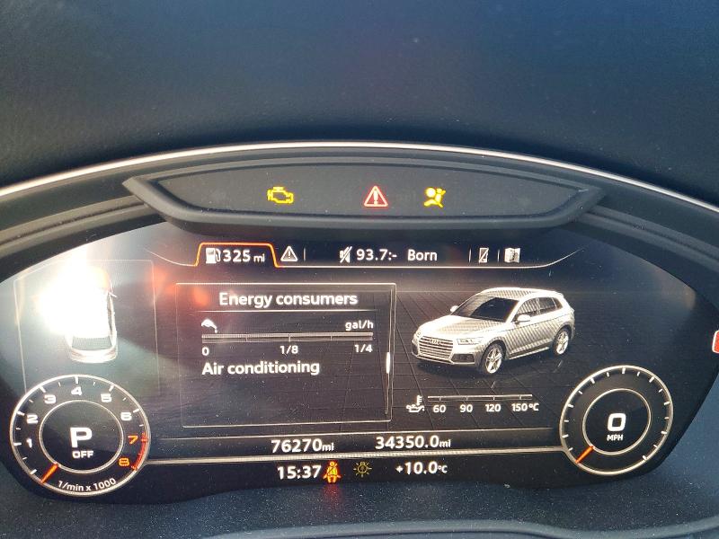Photo 9 from auction – 2018 AUDI Q5 with VIN WA1BNAFY5J2081736