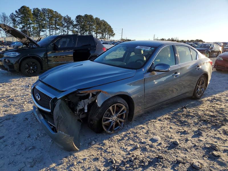 INFINITI Q50 2017 with VIN JN1EV7AP0HM740344 - Photo from auction
