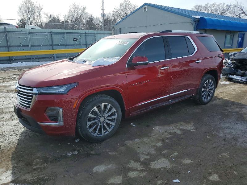 CHEVROLET TRAVERSE 2022 with VIN 1GNERKKW7NJ161284 - Photo from auction