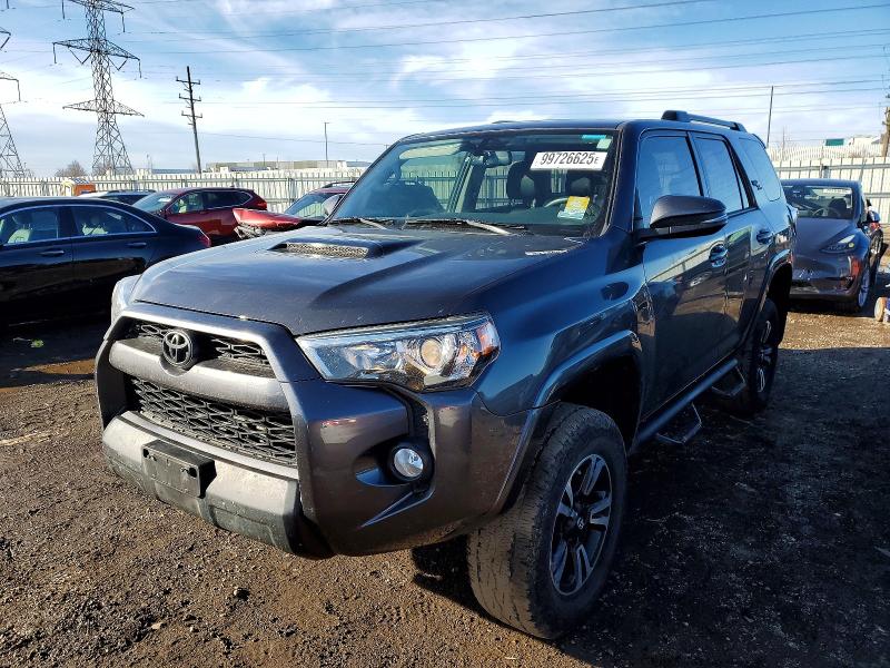 TOYOTA 4RUNNER SR 2019 with VIN JTEBU5JR9K5702293 - Photo from auction