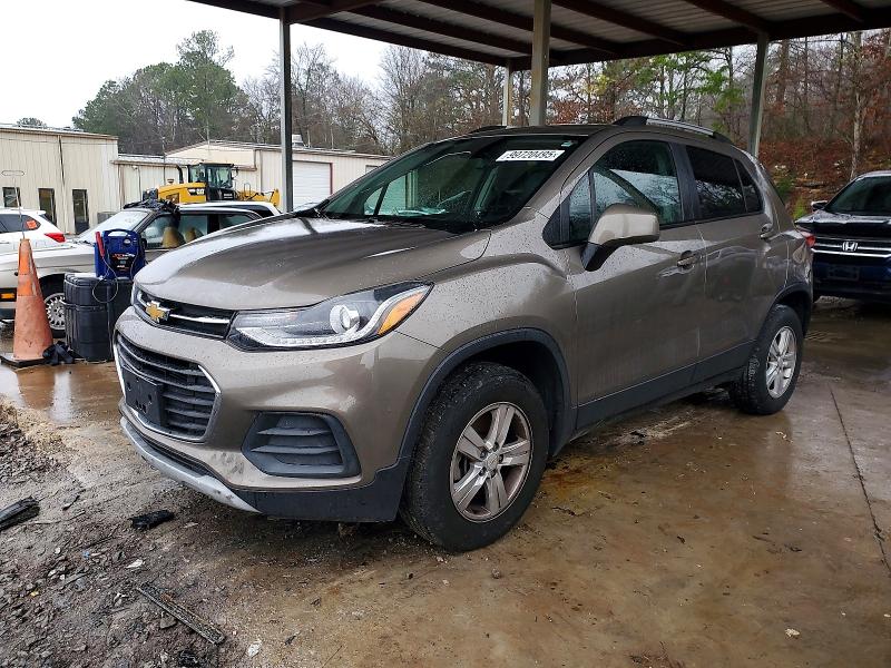 CHEVROLET TRAX 1LT 2021 with VIN KL7CJPSB3MB327212 - Photo from auction